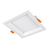 Plafon Led Embutir Recuado Aluminio 12w 4000k Branco Neutro