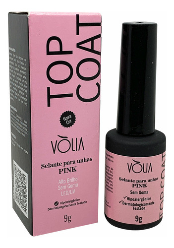 Top Coat Selante Pink Volia  9g