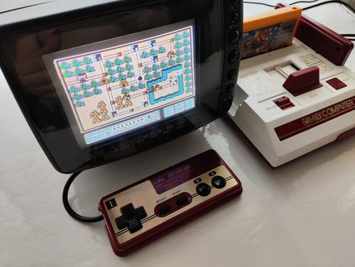 Nintendo Nes Family Computer + Juego + Mod Av + Mod Usb