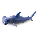 Tubarão Martelo De Brinquedo Super Realista Animal Em Vinil
