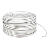 Cable Eléctrico Ul Cal 10 100 M , Color Blanco Surtek