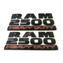 Emblemas Ram 2500 Heavy Duty Rojo Con Negro Dodge Ram