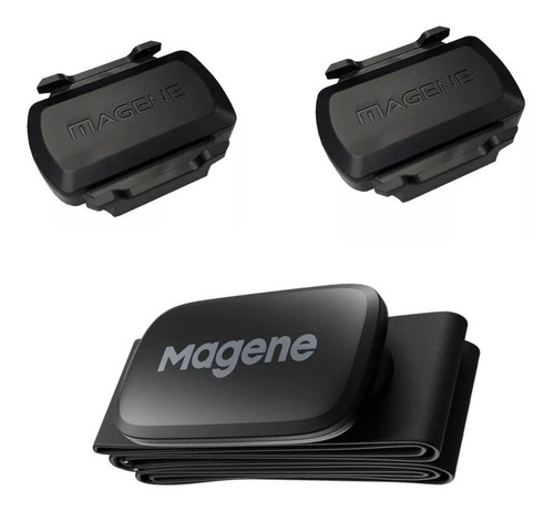 Set De Sensor De Cadencia Magene S3+ Y Cinturón De Frecuenci