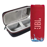 Jbl Flip 6 Altavoz Bluetooth Rojo Con Funda Rígida Megen