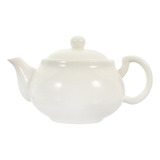 Set De Té De Porcelana Blanca