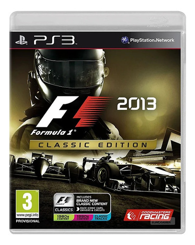 Formula 1 2013 Edição Clássica Ps3 Mídia Física Seminovo