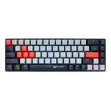 Teclado Hype Legend Rebel Up 65% Outemu Red Rgb