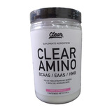 Clear Amino Bcaas Eaas Y Hmb Aminoacidos 450g 50 Servs Sabor Fresa Kiwi