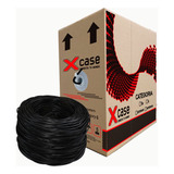 150 M Cable Utp Xcase Cat 6a 10 Gbps Cobre Puro Uso Exterior