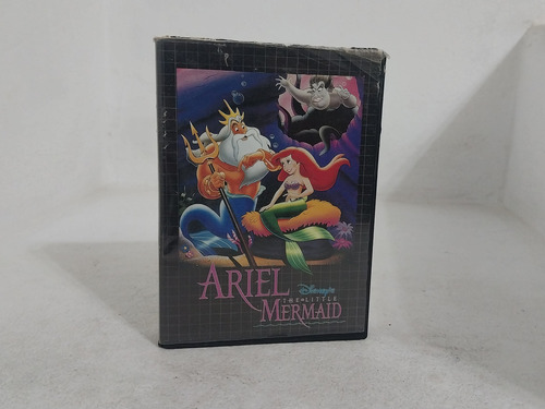 Caja Video Juego Ariel The Little Mermaid, Sega