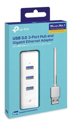 Adaptador Ethernet Gigabit Hub Usb 3.0 Tp-link Ue330 3p