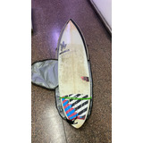 Tabla Surf 6,3 Usada + Funda + Quillas + Leash