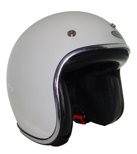 Casco Moto Vertigo Abierto Vintage Black Route66 M