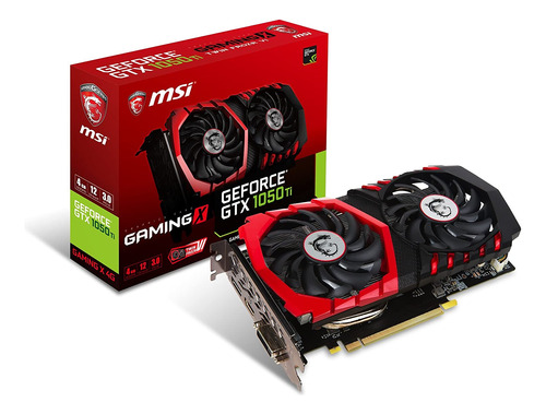 Tarjeta Grafica Msi Geforce Gtx 1050 Ti Gaming X 4g, 4gb