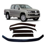 Deflector De Capot + Ventanas X4 Amarok 2016-2018-2021-2022