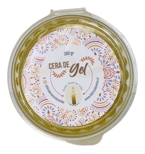 Parafina Cera De Gel, 200 Grs.