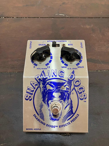 Overdrive Snarling Dogs Blue Doo