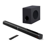 Barra De Sonido, Barra De Sonido Samtronic Para Tv Con Subwo