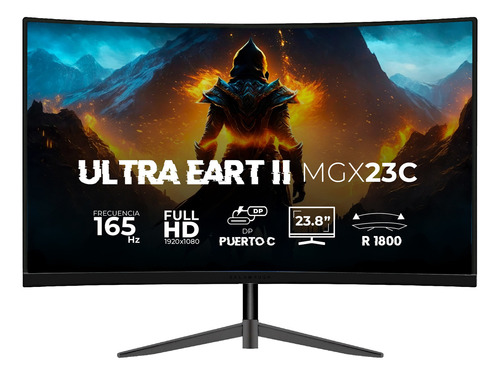 Monitor Gamer Curvo Balam Rush 23.8 Pulgada Mgx23c 165hz