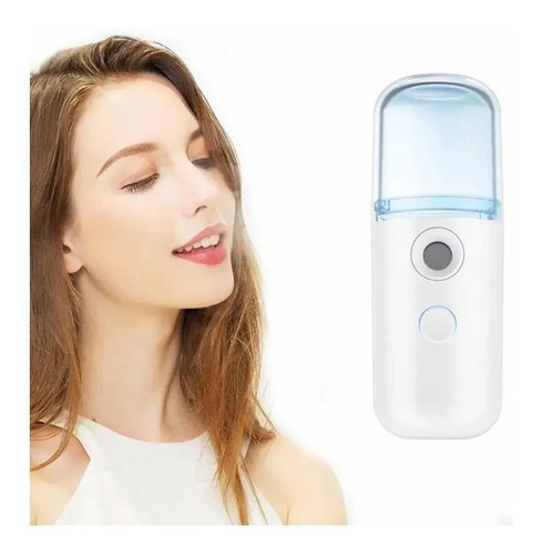 Humidificador Facial Vaporizador Nano Spray Recargable Usb