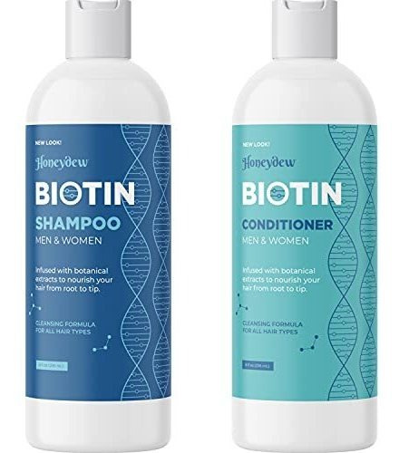  Shampoo Y Acondicionador Biotina Contra Caida Del Cabello