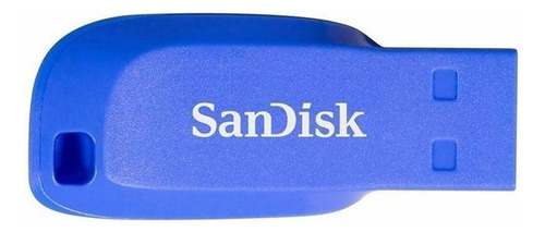 Pendrive Sandisk Cruzer Blade 16gb 2.0 Azul-elétrico