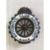 Escudo Antiguo Automóvil Club Argentino / Esmaltado 