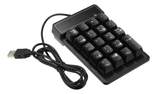 Mini Teclado Numérico Usb Con Cable, 19 Teclas, Numérico Dig