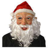 Máscara De Látex Santa Claus Disfraz Papa Noe Navidad Upd
