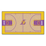 Fanmats Nba Los Angeles Lakers Nylon Face Nba Court Runnerla