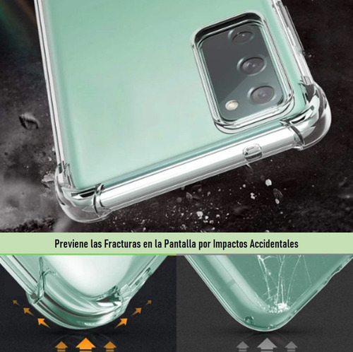 Carcasa Para Samsung A52 A52s 5g Transparente Reforzada