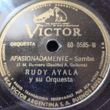 Pasta Rudy Ayala Su Orq Carmen De Cordoba Victor C613