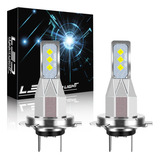 Kit De Bombilla De Faro Led H7 Luz De Cruce Alta 40w 4800lm