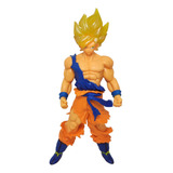 Figura Dragon Ball Goku Super Sayayin Pelo Transparent 18cm