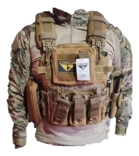 Chaleco Táctico Combate Liberacion Rapida Sistema Chest Rig