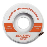 Malha Dessoldadora Noclean 2,0mm X 1,5mt Solden