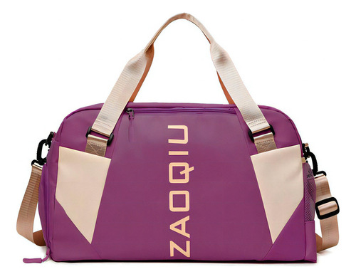 Bolsa Feminina Academia Treino Esportes Malinha Transversal Cor Roxo