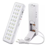 Luminária Luz De Emergência 30 Leds - Kit 15 Und