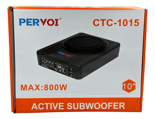 Subwoofer Amplificado 10 Pulgadas Bajos Para Auto Amplificad