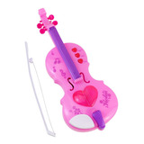 Mini Brinquedo Elétrico Infantil Violino De 4 Cordas Para