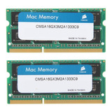 Memoria Corsair Certificada Apple 16gb (2x8gb) Ddr3 1333 Mhz