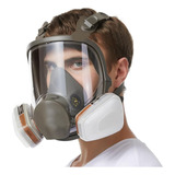 6800 Máscara De Respiración Gas De Rostro Completo + Filtros