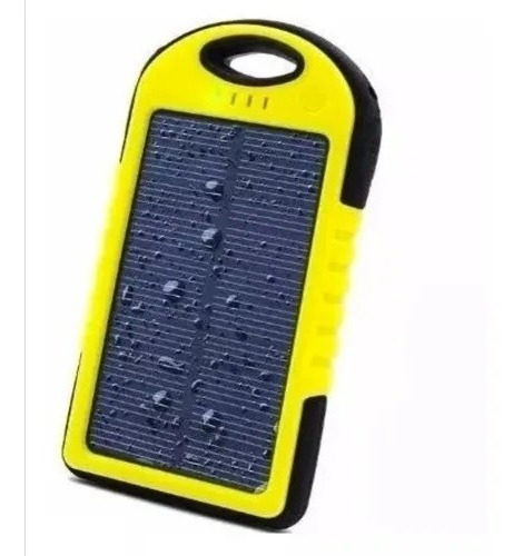 Cargador De Batería Solar Sol 5000 Mah Portátil Celular