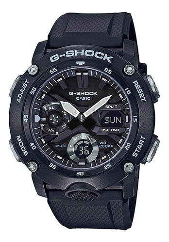 Relogio Casio G-shock Ga-2000s-1adr Carbon Core Guard  + Nfe