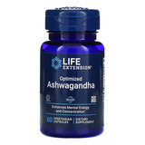 Life Extension, Ginseng Indio Optimizado, 60 Caps Ashwa