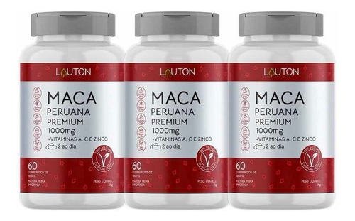 Maca Peruana 1000mg - 180 Tabs Mp Importada = Now Foods