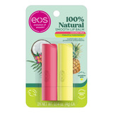 Eos Coconut & Pineapple Dragonfruit Protector Labial 2 Pack 