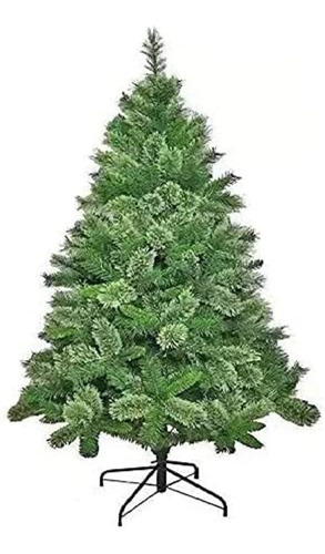 A0312n Árvore Pinheiro De Natal Nevada Luxo 1,20m 170 Galhos Cor Verde