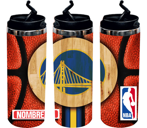 Termo Nba Personalizado Varios Eq  Tipo Skinny Tumbler 400ml