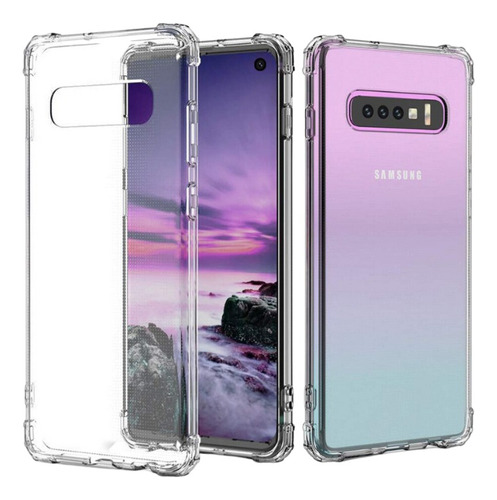 Funda  Anti Golpe Para Samsung + Hidrogel Mate Anti Espia